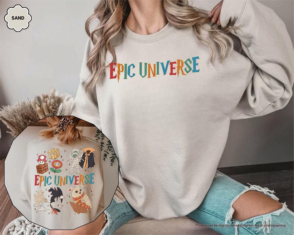 Epic Universe Hoodie, Universe Park Trip Sweatshirt, Epic Universe Matching Sweaters, Orlando Park Epic Universe Outfit, Epic Universe Trip