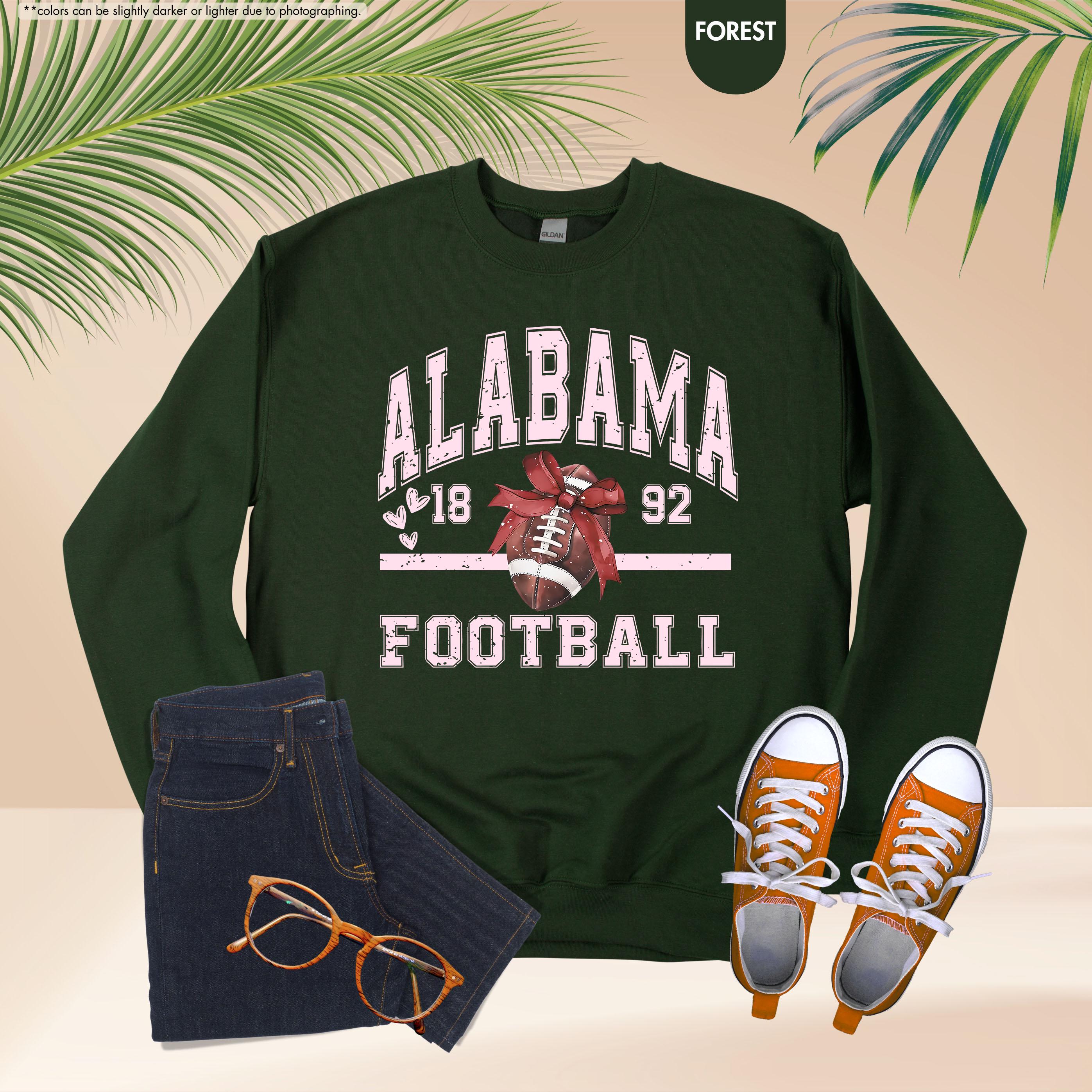 Alabama Football Sweatshirt, Game Day Football Hoodie, Alabama Lover Gift, Alabama Football Hoodie, Alabama Gameday Outfit, Touchdown Season