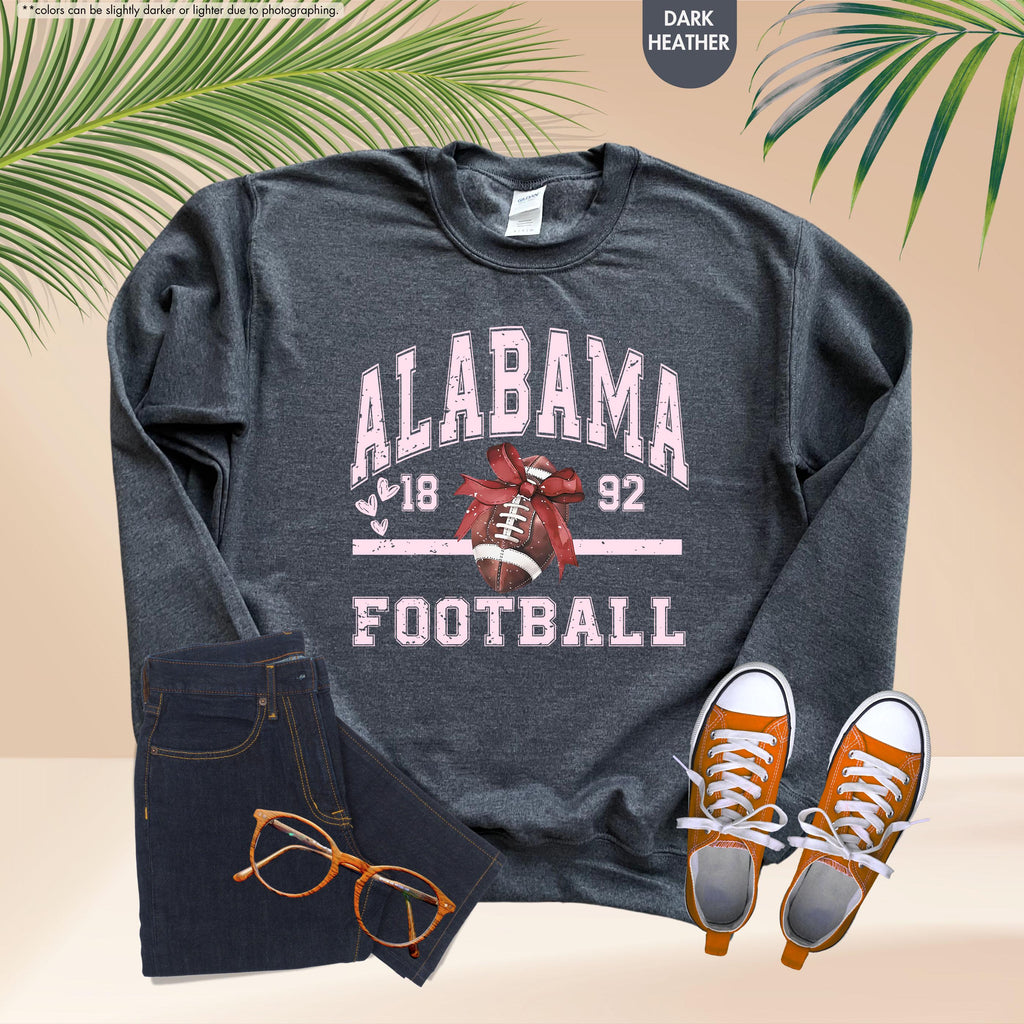Alabama Football Sweatshirt, Game Day Football Hoodie, Alabama Lover Gift, Alabama Football Hoodie, Alabama Gameday Outfit, Touchdown Season