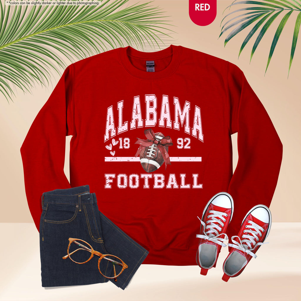 Alabama Football Sweatshirt, Game Day Football Hoodie, Alabama Lover Gift, Alabama Football Hoodie, Alabama Gameday Outfit, Touchdown Season