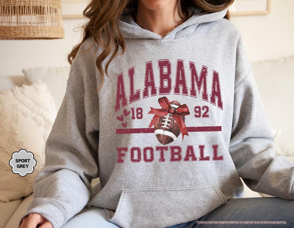 Alabama Football Sweatshirt, Game Day Football Hoodie, Alabama Lover Gift, Alabama Football Hoodie, Alabama Gameday Outfit, Touchdown Season