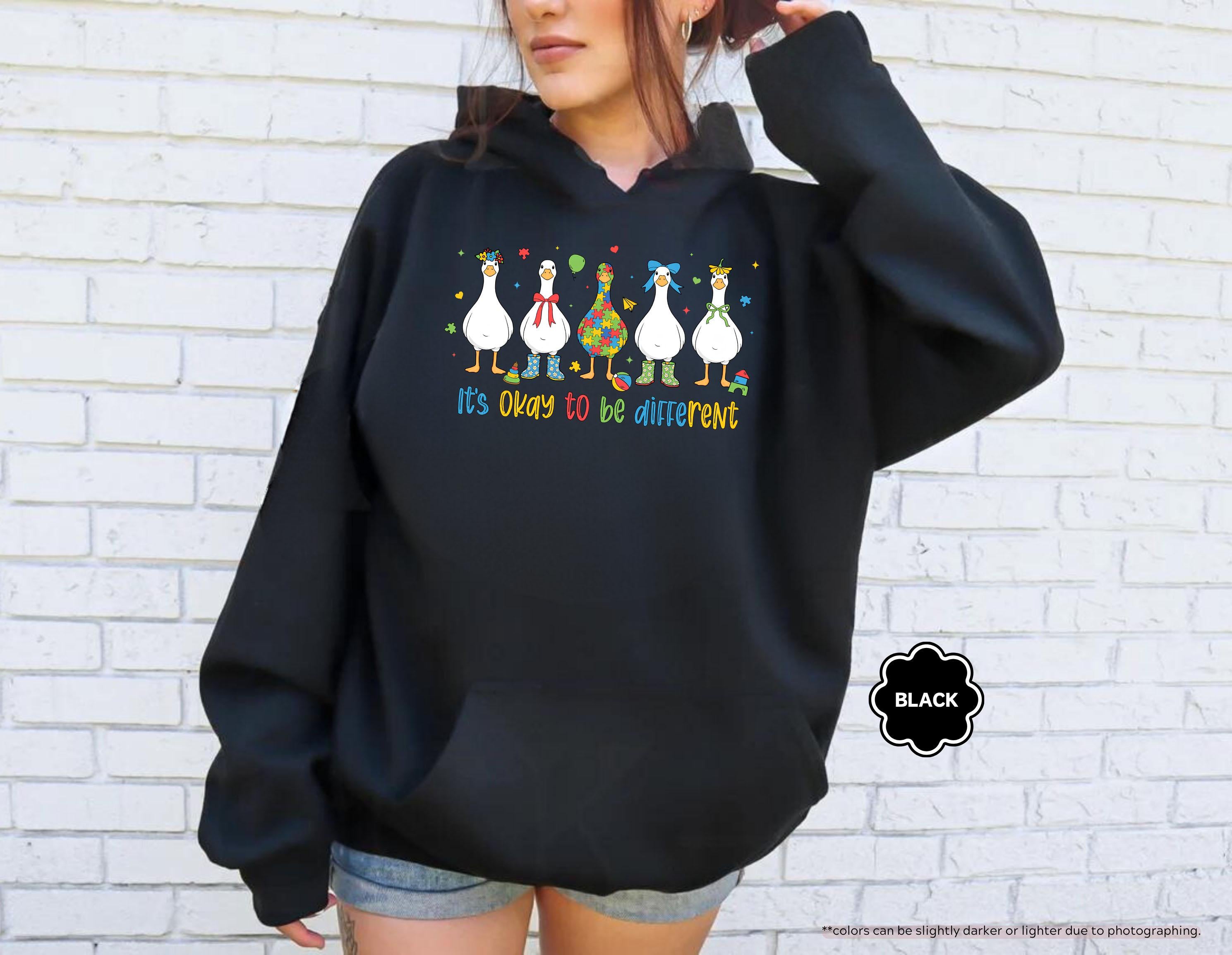 Autism Sweatshirt, It’s Ok To Be Different Sweater, Autism Mom Gift, Autism Teacher Gift, Neurodiversity Sweater, Special Education Teacher