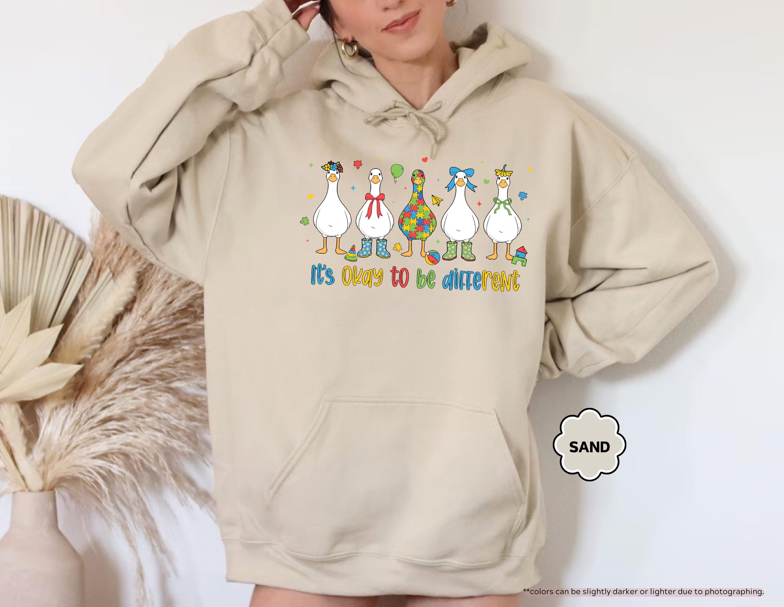 Autism Sweatshirt, It’s Ok To Be Different Sweater, Autism Mom Gift, Autism Teacher Gift, Neurodiversity Sweater, Special Education Teacher