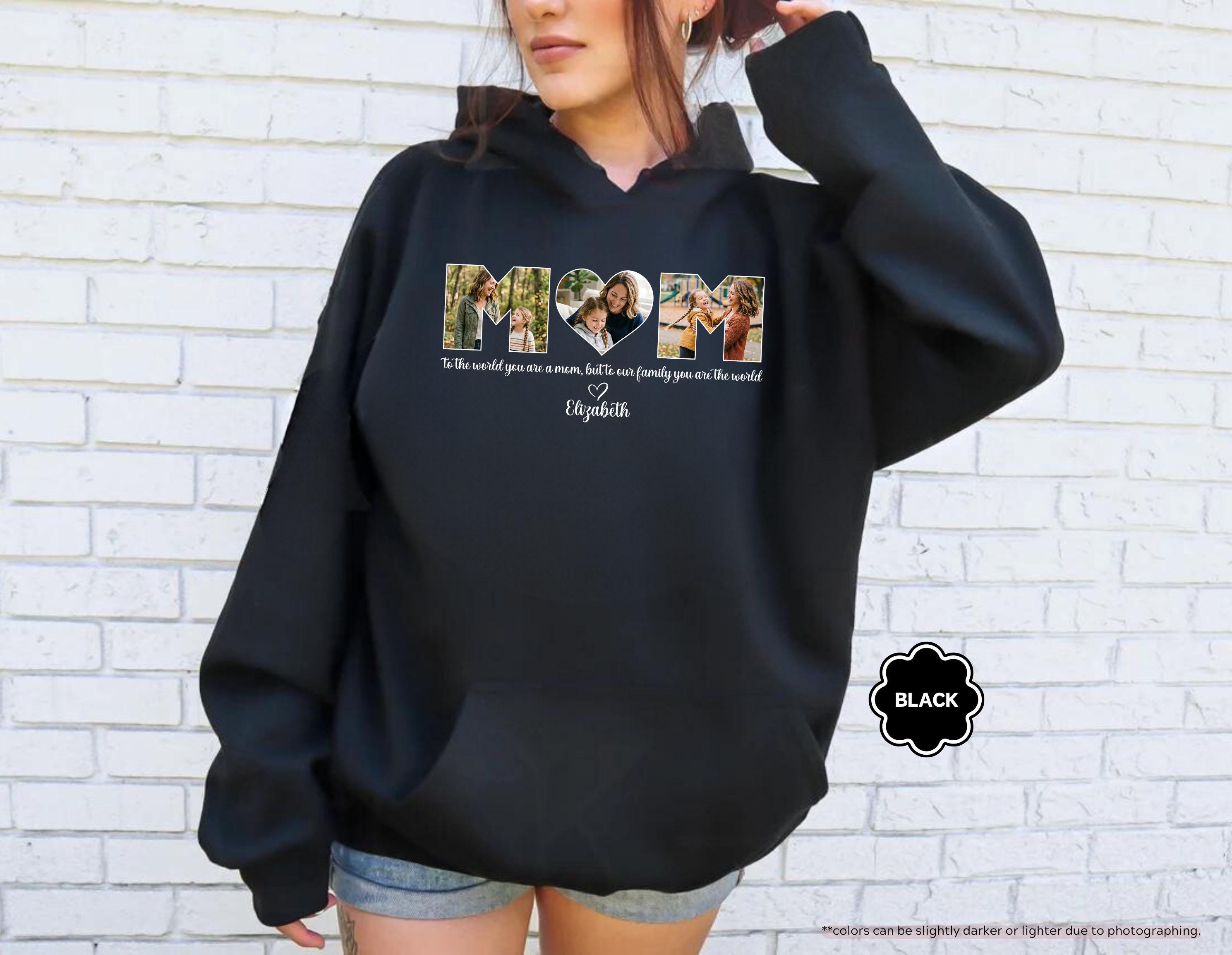 Personalized Mom Sweatshirt, Mom Sweatshirt with Kid Name, Mama Crewneck, Custom Mom Hoodie, Mothers Day Gift, Custom Mom Gift, Mom Sweater